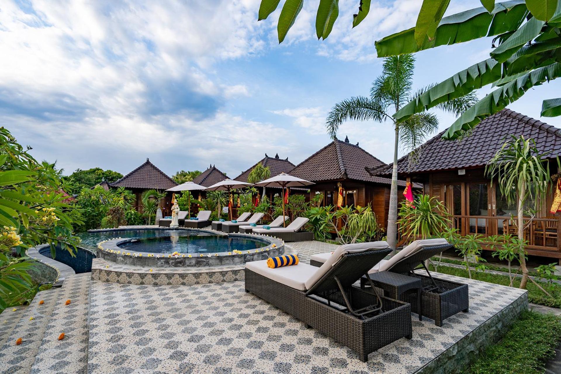 Hotel Karang Mas Lembongan Exterior foto