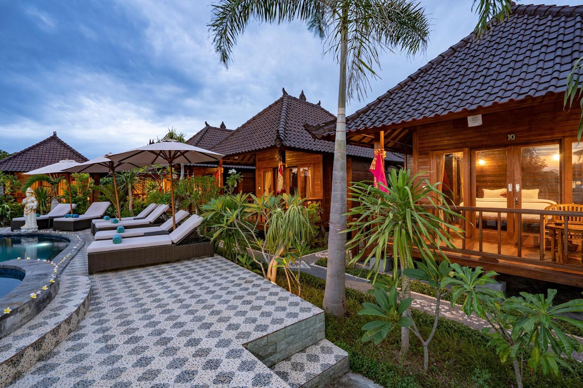 Hotel Karang Mas Lembongan Exterior foto
